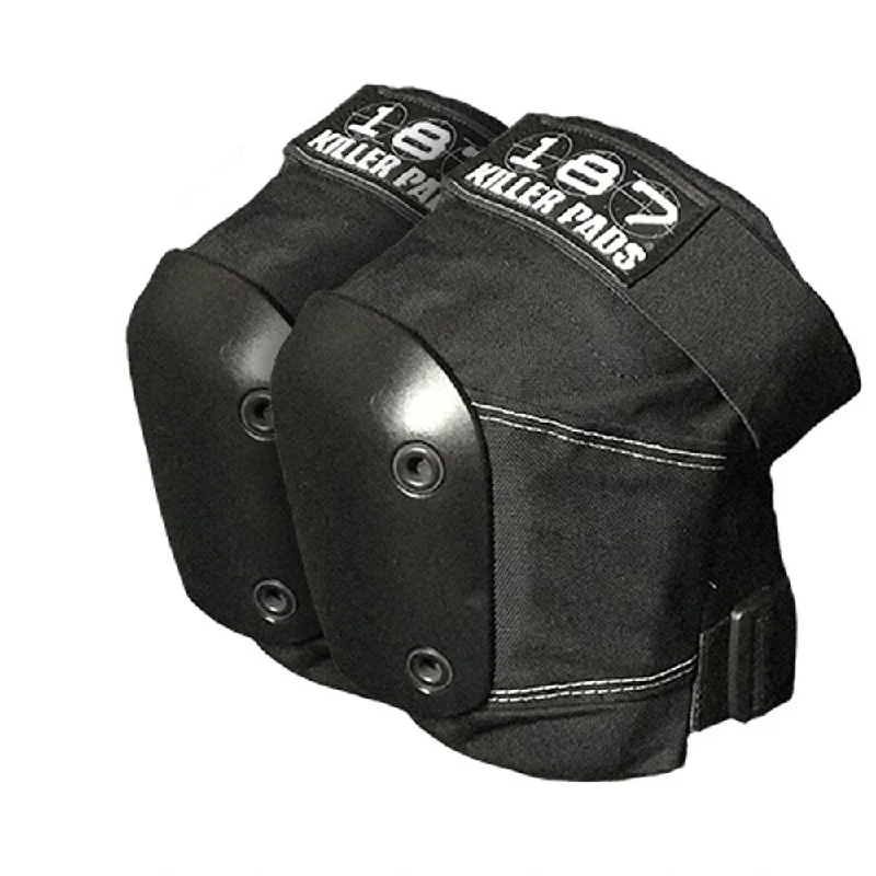 187 Killer Pads Slim Knee Pads - Black/Black