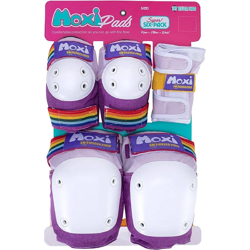 187 Moxi Super 6-Pack Adult Pad Set Combo - Moxi Lavender