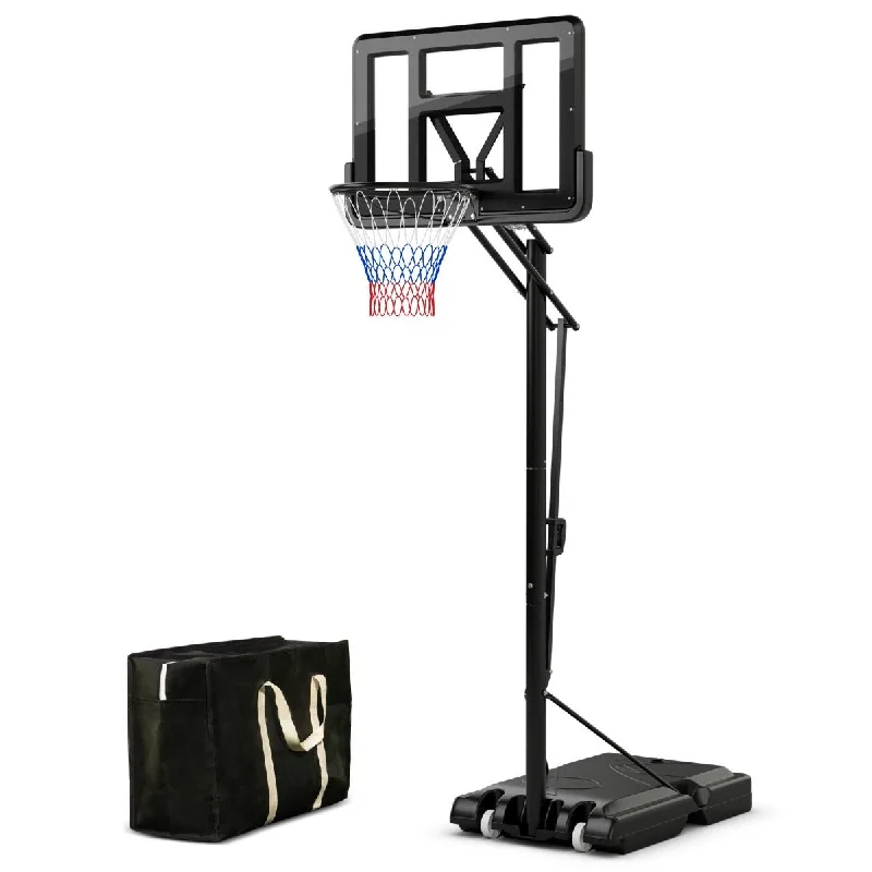 Kids 5-Level Adjustable Portable Basketball Hoop System