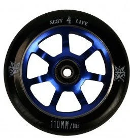 841 Delta Wheels 110mm - Blue (Pair)