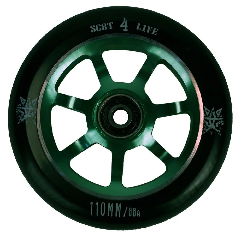 841 Delta Scooter Wheel 110mm - Green