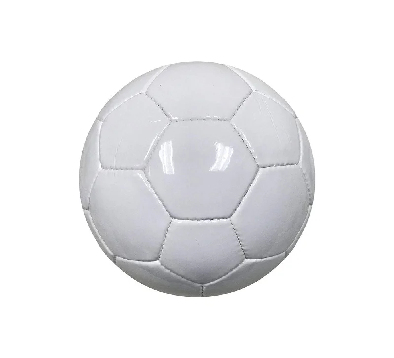 All White Plain Mini Soccer Ball