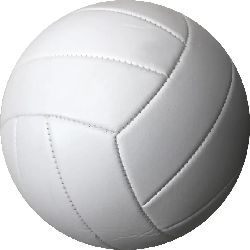 All White Volleyball Ball Without Any Imprint for Autograph Awards Sign Painting Coaches Gift