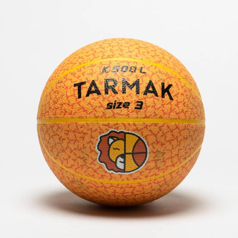 Ballon de basketball taille 3 Enfant - K500 Light jaune