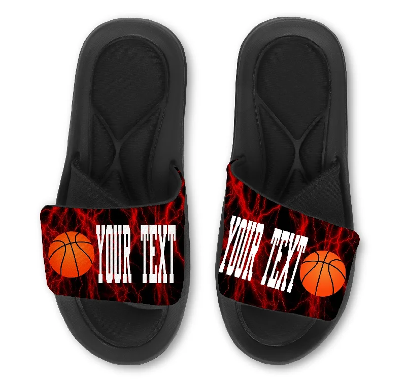 Basketball Custom Slides / Sandals - Choose Your Colors