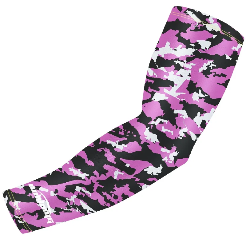 Camo Purple Compression Arm Sleeve