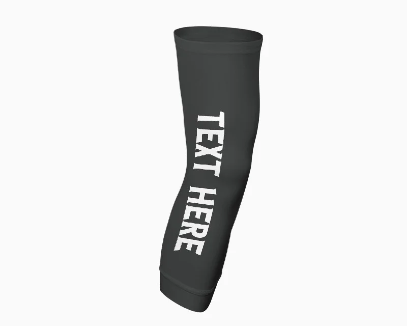 Custom Text Compression Single Leg Sleeve