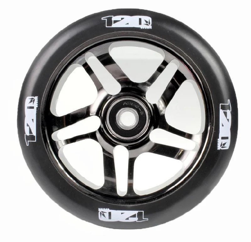 Envy 5 Spoke Scooter Wheel 120mm - Black Chrome (Pair)