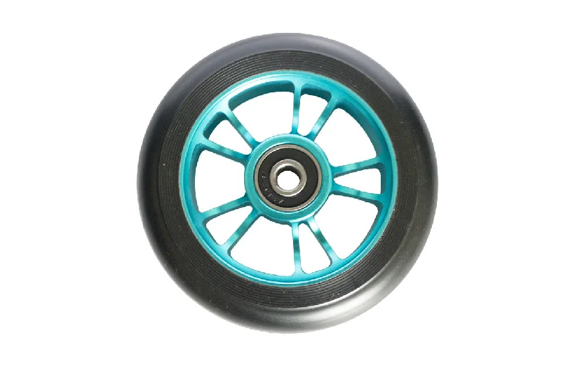 Envy Colt Scooter Wheel 100mm -  Teal/Black (Pair)