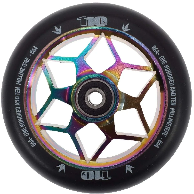 Envy Diamond Scooter Wheel 110mm - Oil Slick (Pair)