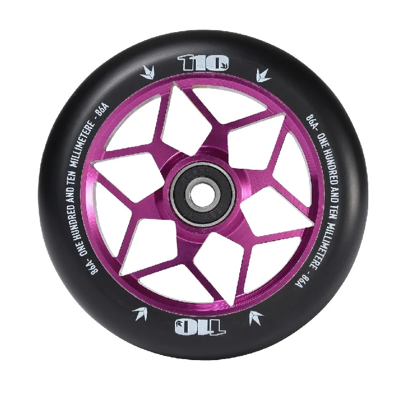 Envy Diamond Scooter Wheel 110mm - Purple (Pair)