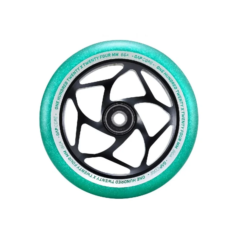 Envy Gap Core Scooter Wheels 120mm - Black/Jade (Pair)