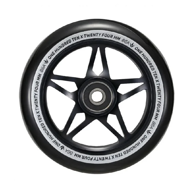 Envy S3 Scooter Wheel 110mm - Black/Black (Pair)