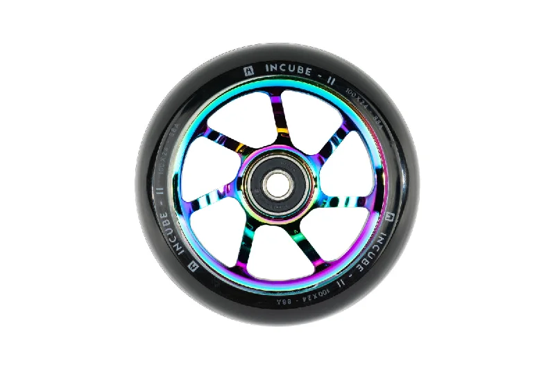 Ethic DTC Incube V2 "8 STD" Wheels 88a 100mm - Neo Chrome (Pair)