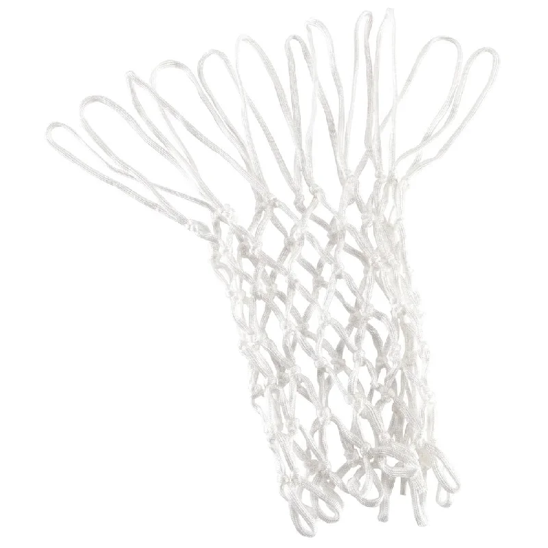 Filet de basket 6mm blanc pour panier ou panneau. Résistant aux intempéries.