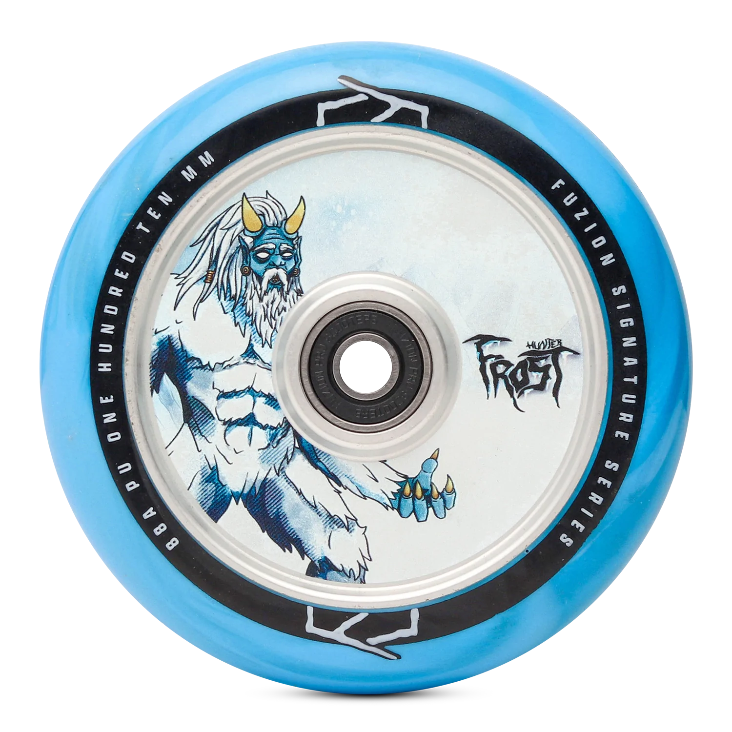 Fuzion Hollowcore Wheels 110mm - Hunter Frost Signature (Pair)