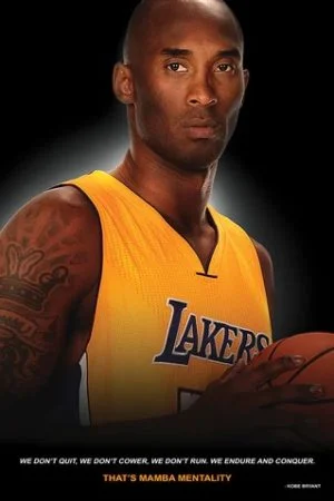 Kobe Bryant Mamba Mentality Poster