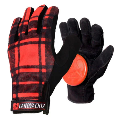 Landyachtz Plaid Slide Freeriding Gloves