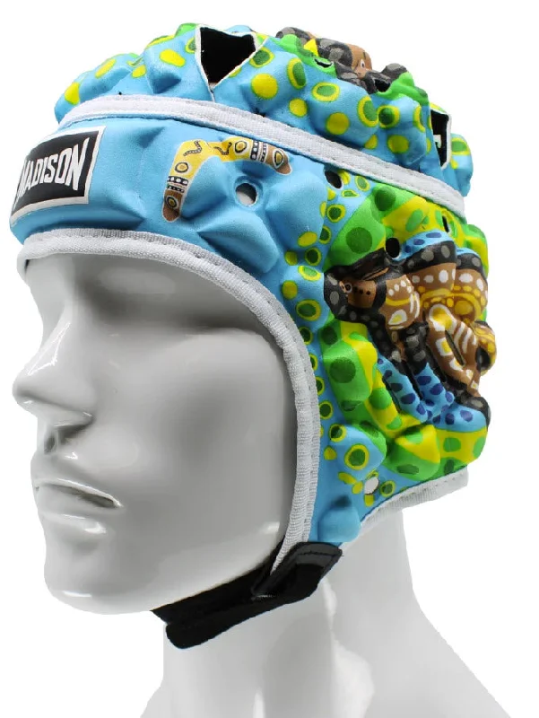 Madison Sport Indigenous Headguard - Blue Green