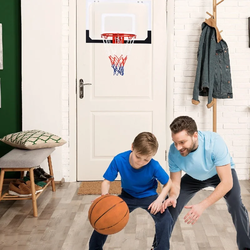 Indoor Mini Basketball Hoop | Kids Shatterproof Door Set