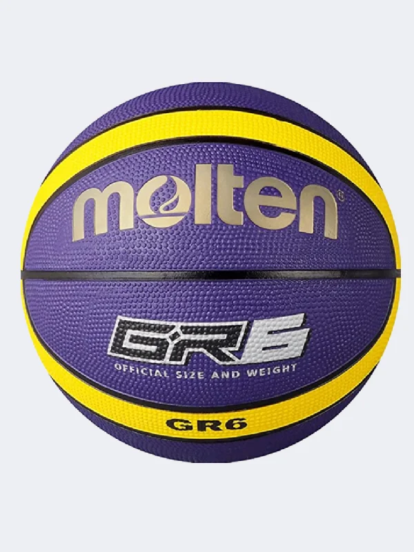 Molten Basketball Ball Violet/Yellow