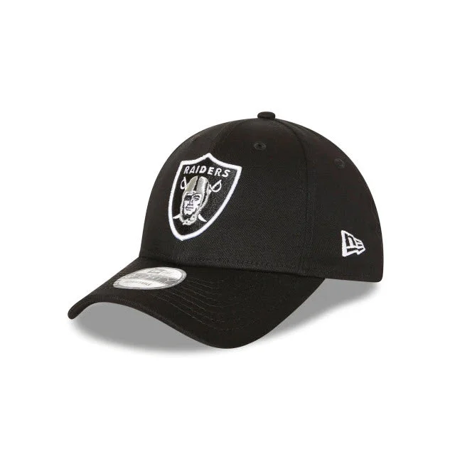 New Era Las Vegas Raiders Black 9FORTY Strapback Cap