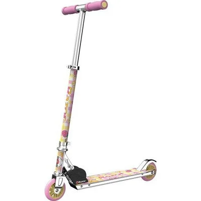 New - Razor A Kick Scooter - Strawberry Banana