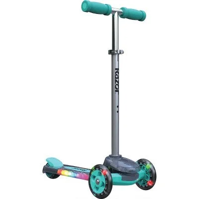 New - Razor Rollie DLX Scooter - Teal Blue