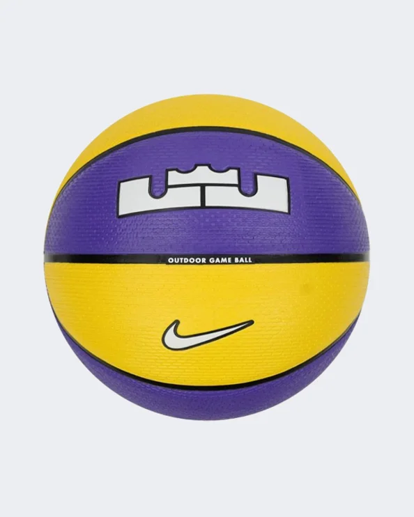 Nike Playground 8P 2.0 Lebron James Men Basketball Ball Yellow/Purple