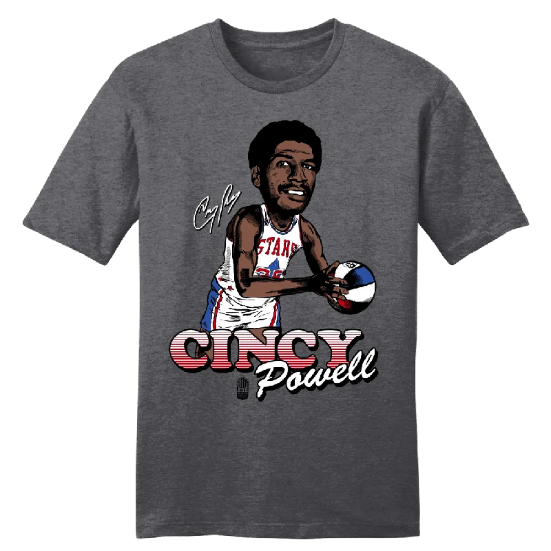 Official Cincy Powell ABA Player Tee