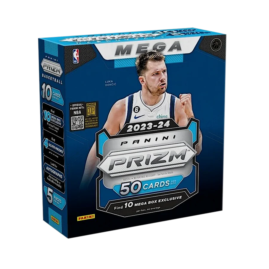 Panini Prizm NBA Basketball 2023/24 - Mega Box (Pink Ice)