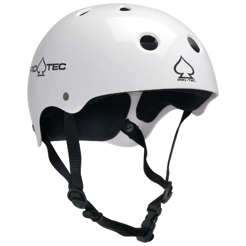 ProTec Classic Helmet - Gloss White