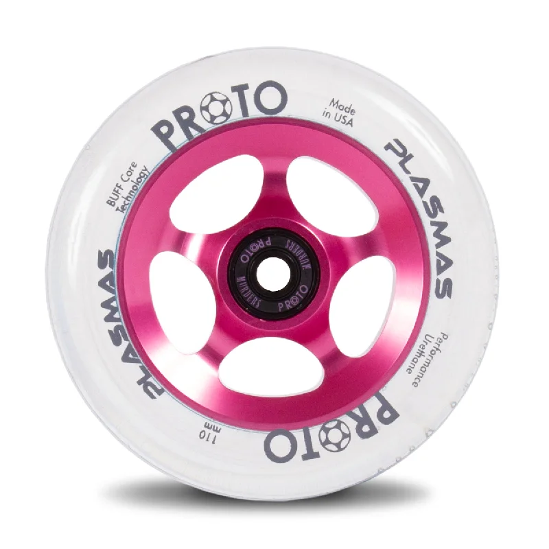 Proto Plasmas Wheels 110mm - Neon Pink (Pair)