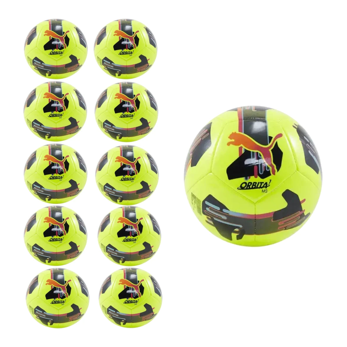 Puma Orbita 7 MS Soccer Ball - (Pack of 4, 6 or 10)