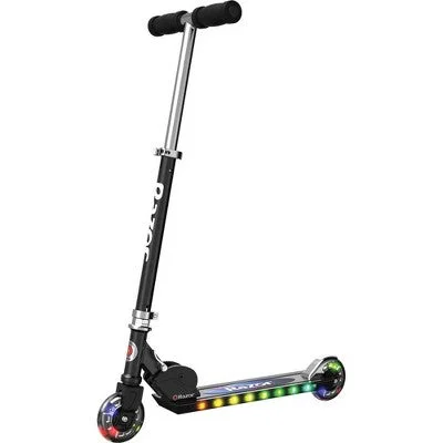 Razor A+ 2 Wheel Scooter with LED Lights - Black