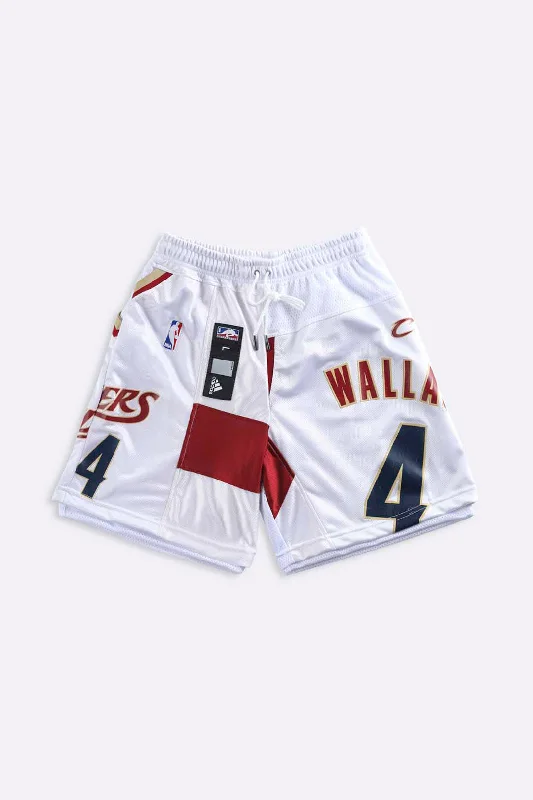 Rework Unisex Cavaliers NBA Jersey Shorts - Women-S, Men-XS