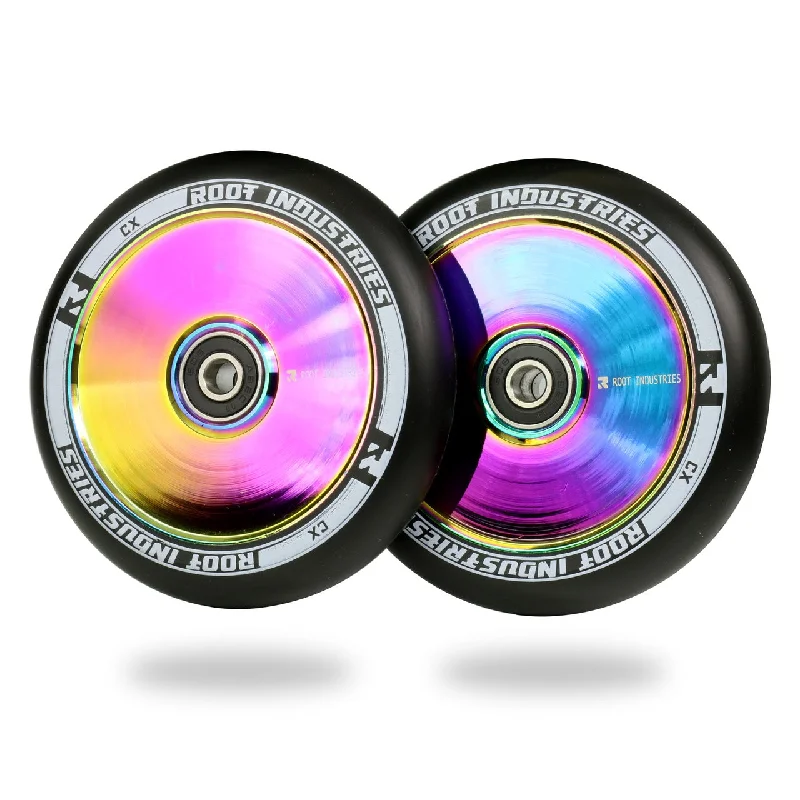 Root Industries Air Wheels 110mm - Black/Rocket Fuel (Pair)