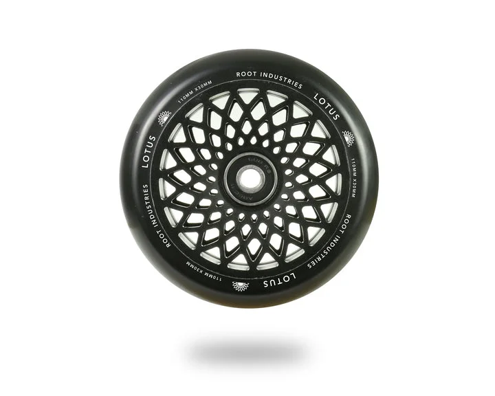 Root Industries 110mm X 30mm Lotus Wheels - Black (Pair)