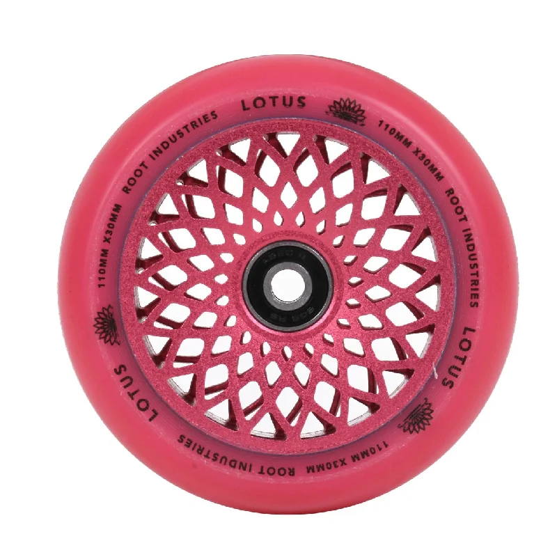 Root Industries 110mm X 24mm Lotus Wheels - Pink (Pair)