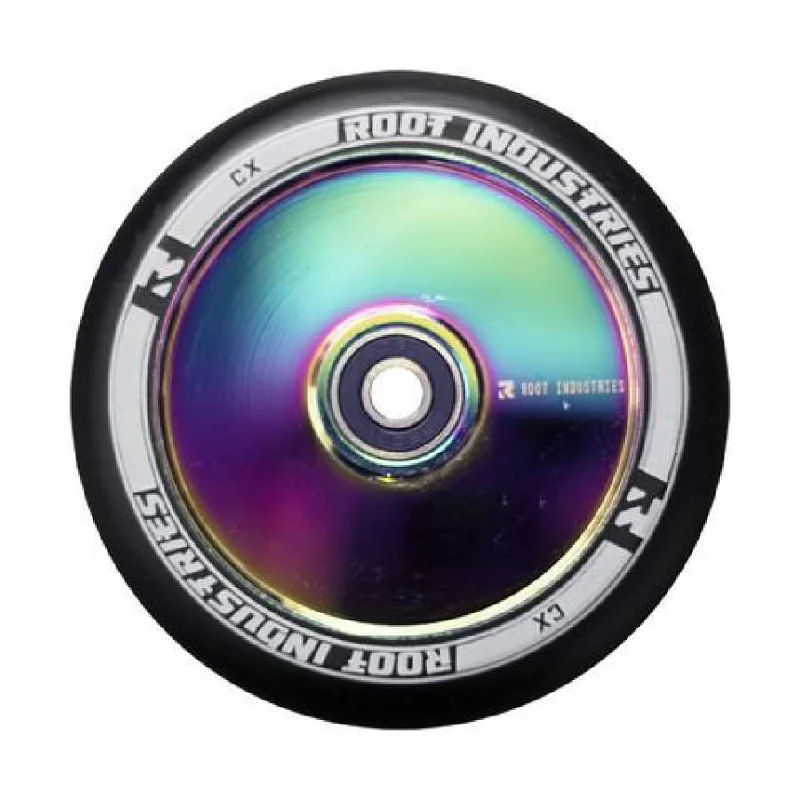 Root Industries Air Wheels 120mm - Black/Rocket Fuel (Pair)