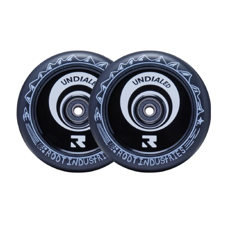 Root Industries Air Wheels 120mm - Undialed Black/White (Pair)