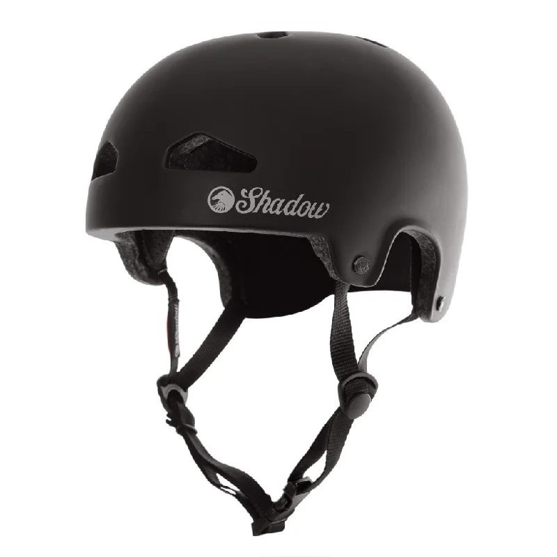 Shadow Conspiracy BMX FeatherWeight In-Mold Helmet - Matte Black (SM/MD)