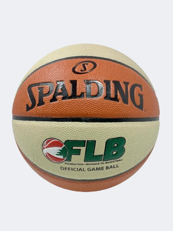 Spalding Flb Basketball Ball White/Orange/Green