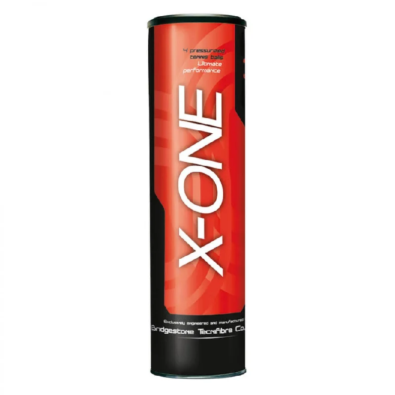 Tecnifibre X-ONE Competition Tennis Balls Tube of 4