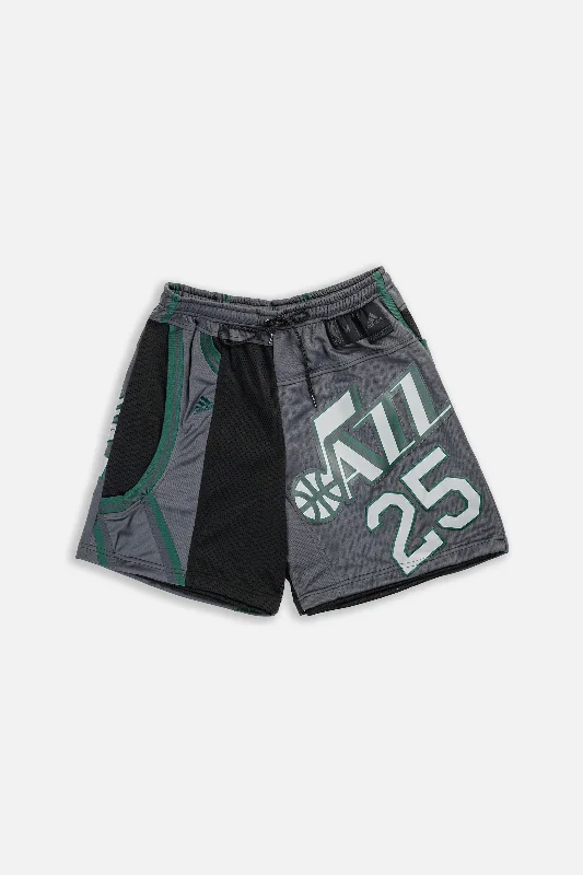 Unisex Rework Utah Jazz NBA Jersey Shorts - M