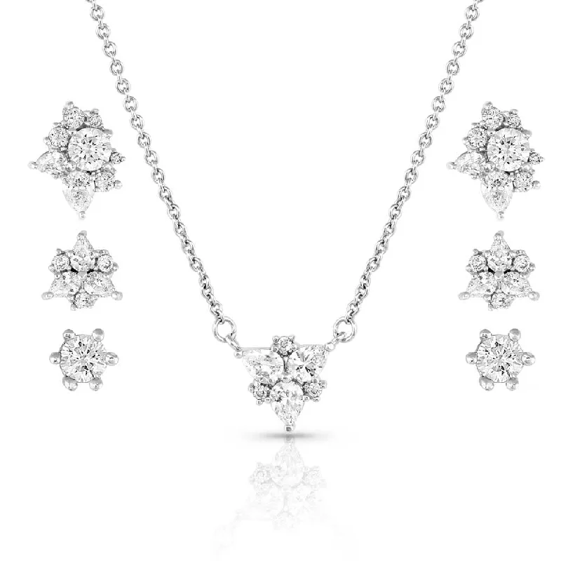 Triple Play Crystal Jewelry Set