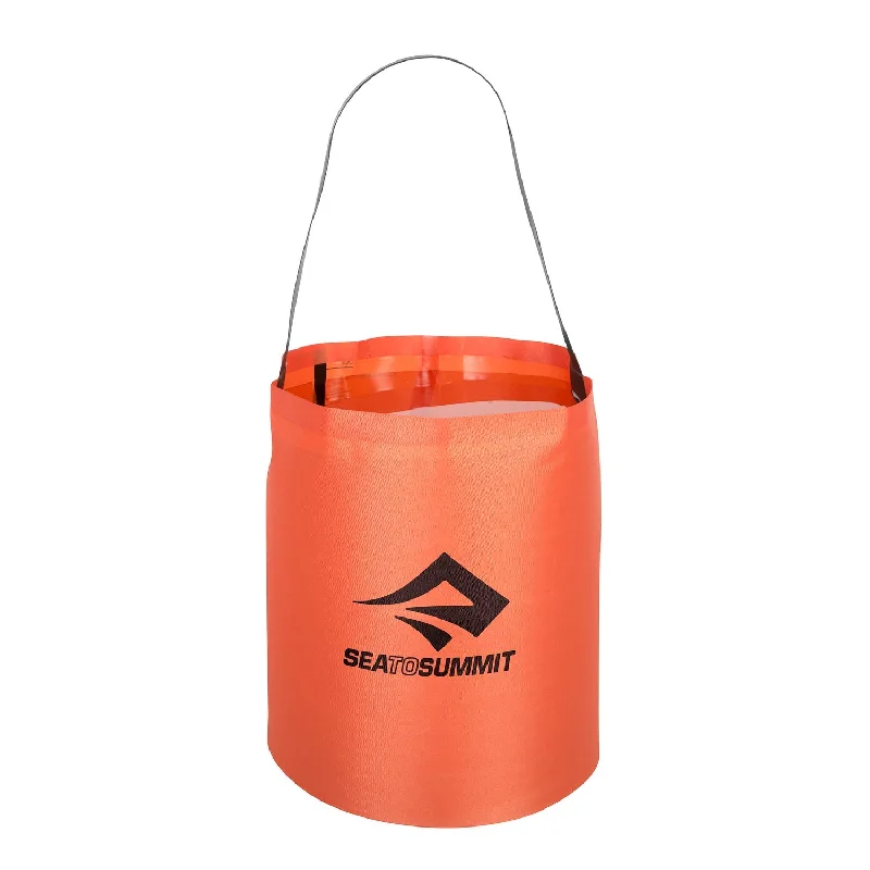 Ultra Sil-nylon Folding Bucket 10l Red