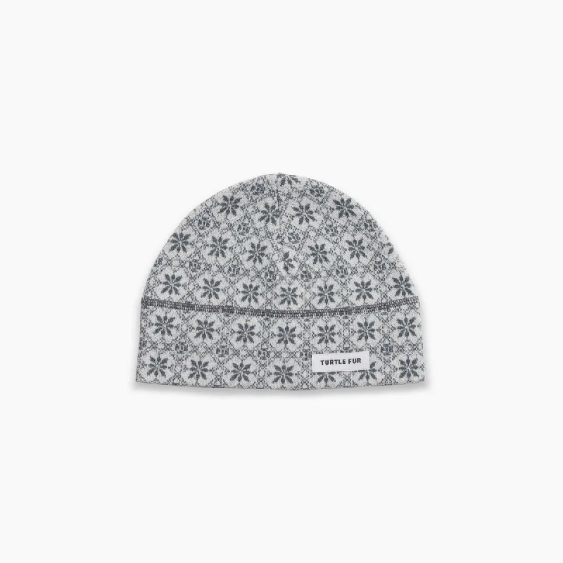 Carefree Merino Wool Beanie - Nordic Snow