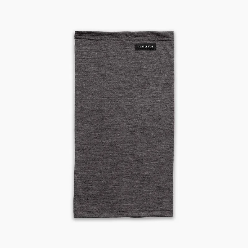 Carefree Superfine Merino Wool Tube - Charcoal