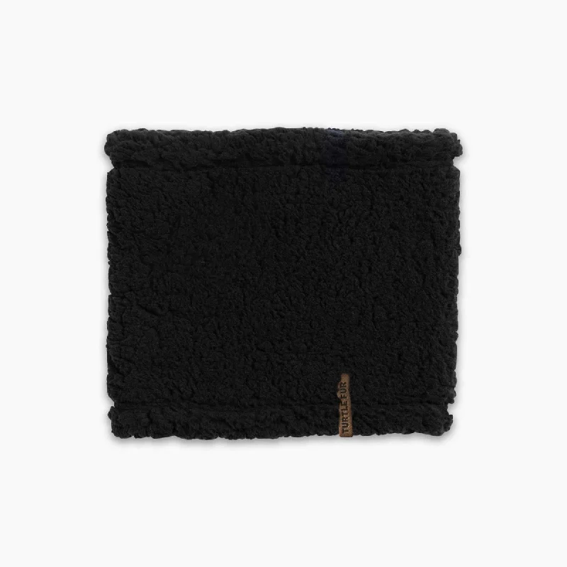 Comfort Lush Single-Layer Neck Warmer - Black